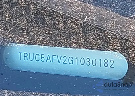 2016 Audi Tt 2.0T из США, поврежденный, VIN TRUC5AFV2G1030182